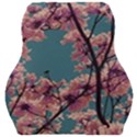 Colorful Floral Leaves Photo Car Seat Velour Cushion  View1