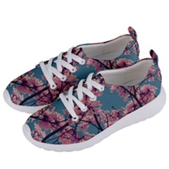 Colorful Floral Leaves Photo Women s Lightweight Sports Shoes by dflcprintsclothing