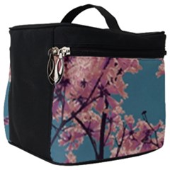 Colorful Floral Leaves Photo Make Up Travel Bag (big) by dflcprintsclothing