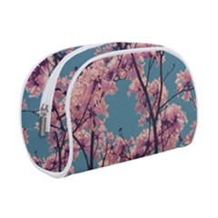 Colorful Floral Leaves Photo Make Up Case (small) by dflcprintsclothing