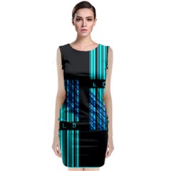 Folding For Science Classic Sleeveless Midi Dress by WetdryvacsLair