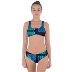 Folding For Science Criss Cross Bikini Set by WetdryvacsLair