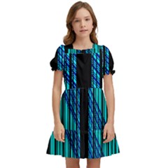 Folding For Science Kids  Puff Sleeved Dress by WetdryvacsLair