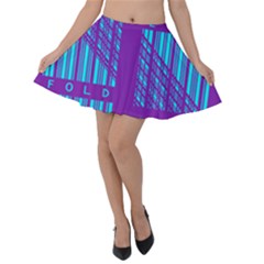 Fold At Home Folding Velvet Skater Skirt by WetdryvacsLair