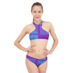 Fold At Home Folding High Neck Bikini Set by WetdryvacsLair