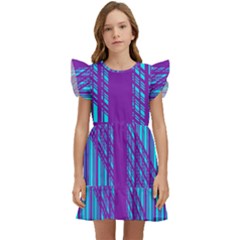 Fold At Home Folding Kids  Winged Sleeve Dress