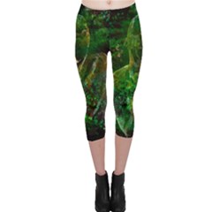 Stp 0111 Cross And Cross Capri Leggings  by WetdryvacsLair