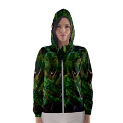 Stp 0111 Cross And Cross Women s Hooded Windbreaker