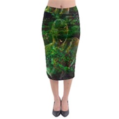 Stp 0111 Cross And Cross Midi Pencil Skirt by WetdryvacsLair