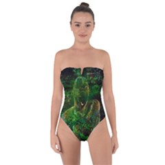 Stp 0111 Cross And Cross Tie Back One Piece Swimsuit by WetdryvacsLair