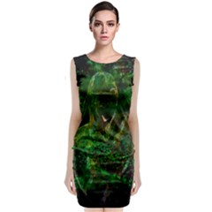 Stp 0111 Cross And Cross Sleeveless Velvet Midi Dress by WetdryvacsLair