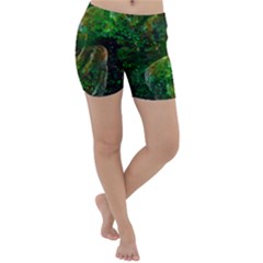 Stp 0111 Cross And Cross Lightweight Velour Yoga Shorts by WetdryvacsLair