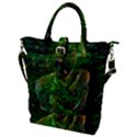 STP 0111 Cross And Cross Buckle Top Tote Bag View1