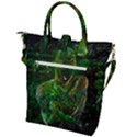 STP 0111 Cross And Cross Buckle Top Tote Bag View2