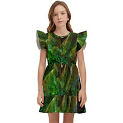 Stp 0111 Cross And Cross Kids  Winged Sleeve Dress by WetdryvacsLair