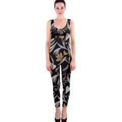   Plants And Hearts In Boho Style No  2 One Piece Catsuit by HWDesign