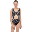   Plants And Hearts In Boho Style No. 2 Center Cut Out Swimsuit View1