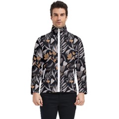   Plants And Hearts In Boho Style No  2 Men s Bomber Jacket