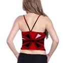 Abstract pattern geometric backgrounds   Spaghetti Strap Bra Top View2