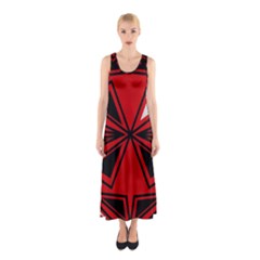 Abstract Pattern Geometric Backgrounds   Sleeveless Maxi Dress by Eskimos