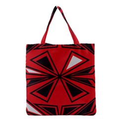 Abstract Pattern Geometric Backgrounds   Grocery Tote Bag by Eskimos