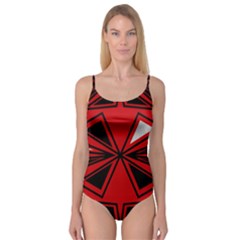 Abstract Pattern Geometric Backgrounds   Camisole Leotard  by Eskimos