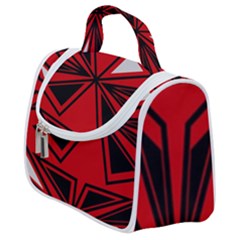 Abstract Pattern Geometric Backgrounds   Satchel Handbag by Eskimos