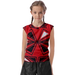 Abstract Pattern Geometric Backgrounds   Kids  Raglan Cap Sleeve Tee by Eskimos