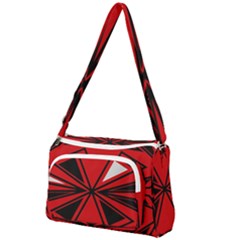 Abstract Pattern Geometric Backgrounds   Front Pocket Crossbody Bag by Eskimos