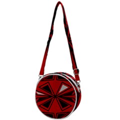 Abstract Pattern Geometric Backgrounds   Crossbody Circle Bag by Eskimos