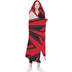 Abstract Pattern Geometric Backgrounds   Wearable Blanket by Eskimos