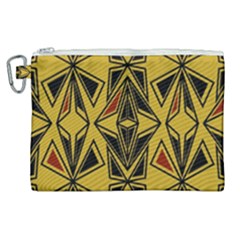 Abstract Pattern Geometric Backgrounds   Canvas Cosmetic Bag (xl) by Eskimos