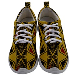 Abstract Pattern Geometric Backgrounds   Mens Athletic Shoes by Eskimos