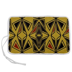 Abstract Pattern Geometric Backgrounds   Pen Storage Case (s) by Eskimos