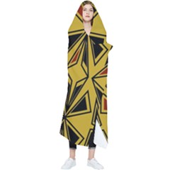 Abstract Pattern Geometric Backgrounds   Wearable Blanket by Eskimos