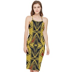 Abstract Pattern Geometric Backgrounds   Bodycon Cross Back Summer Dress by Eskimos