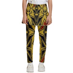 Abstract Pattern Geometric Backgrounds   Kids  Skirted Pants by Eskimos