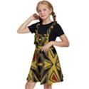 Abstract pattern geometric backgrounds   Kids  Apron Dress View2