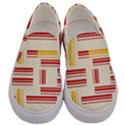 Abstract pattern geometric backgrounds   Men s Canvas Slip Ons View1