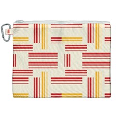 Abstract Pattern Geometric Backgrounds   Canvas Cosmetic Bag (xxl)