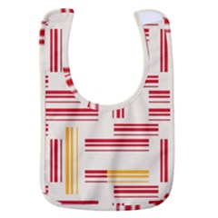 Abstract Pattern Geometric Backgrounds   Baby Bib by Eskimos