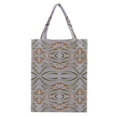 Folk Flowers Print Floral Pattern Ethnic Art Classic Tote Bag by Eskimos