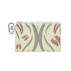 Folk Flowers Print Floral Pattern Ethnic Art Canvas Cosmetic Bag (small) by Eskimos