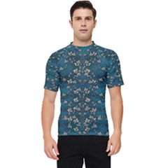 Waterlilies In The Calm Lake Of Beauty And Herbs Men s Short Sleeve Rash Guard by pepitasart