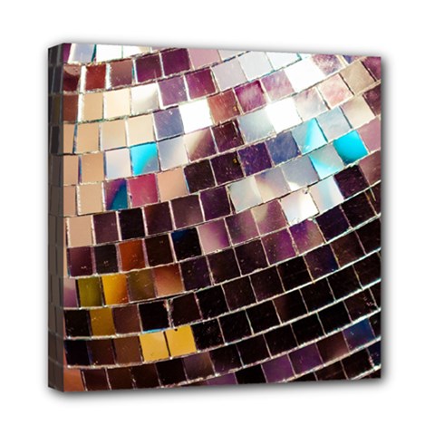 Funky Disco Ball Mini Canvas 8  X 8  (stretched) by essentialimage365