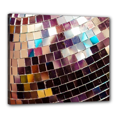 Funky Disco Ball Canvas 24  X 20  (stretched) by essentialimage365