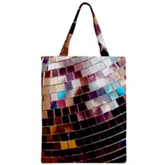 Funky Disco Ball Zipper Classic Tote Bag by essentialimage365