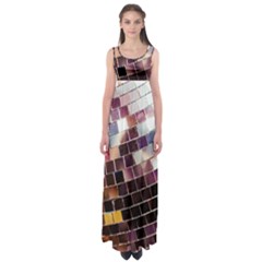 Funky Disco Ball Empire Waist Maxi Dress by essentialimage365