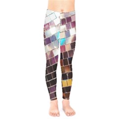 Funky Disco Ball Kids  Leggings by essentialimage365