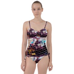 Funky Disco Ball Sweetheart Tankini Set by essentialimage365